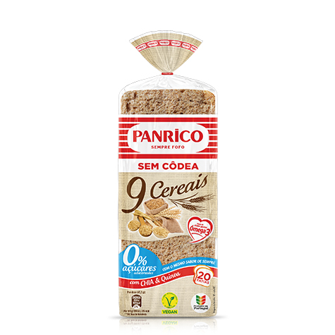 Panrico® 9 Cereais sem Côdea 480g